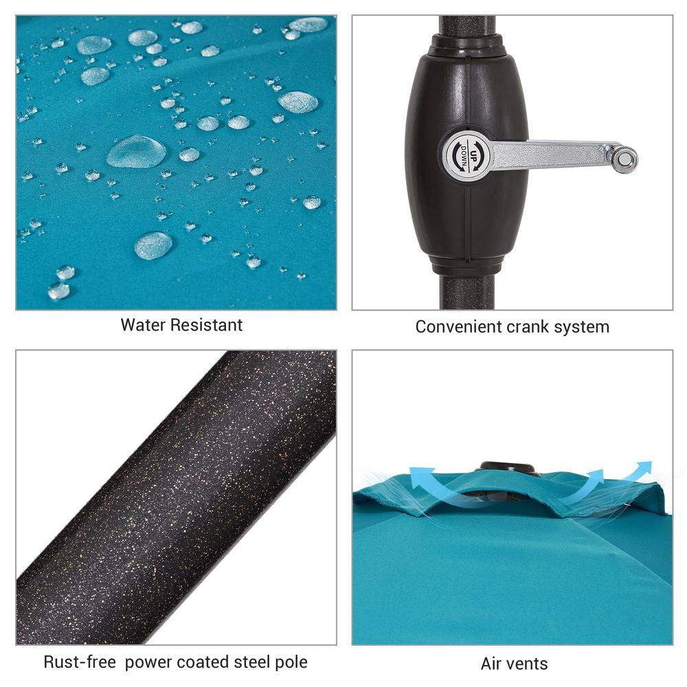 SONKUKI 7.5ft Table Market Umbrellas - Sonkuki