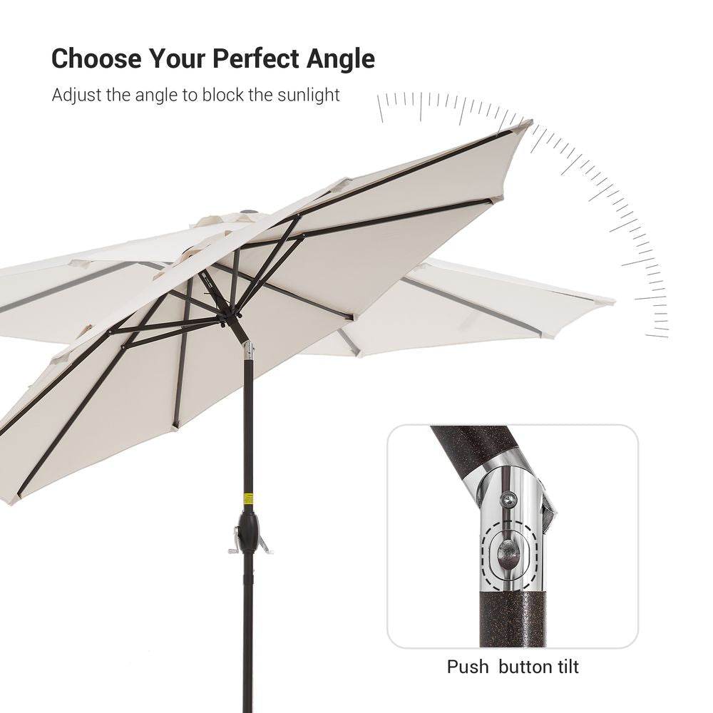 SONKUKI 9Ft Market Umbrellas - Sonkuki