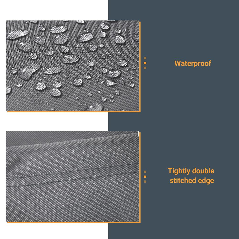 SONKUKI Table Umbrella Cover 7.5¨C11ft Patio Deck Zippered Parasol Waterproof Umbrella Covers for Outdoor Umbrellas - Sonkuki