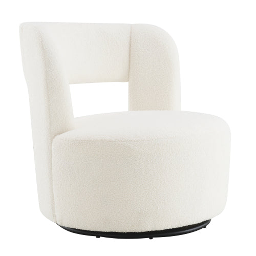 Teddy Fleece 360° Swivel Accent Chair - product image 4