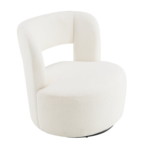 Teddy Fleece 360° Swivel Accent Chair - product image 7