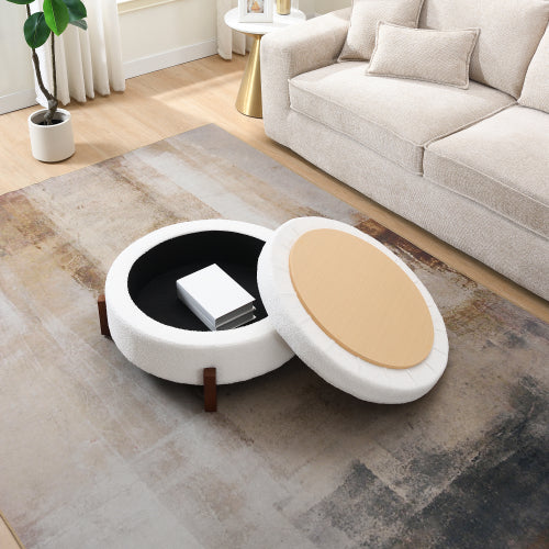 Teddy Fleece Multipurpose Storage Ottoman - product image 3