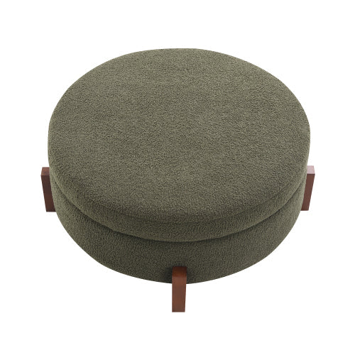 Teddy Fleece Multipurpose Storage Ottoman - Sonkuki