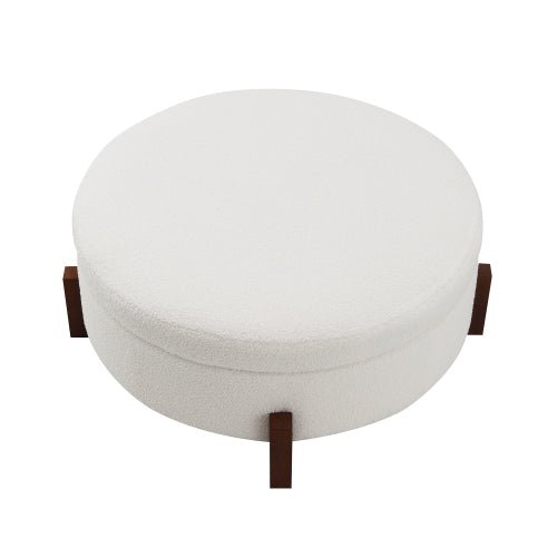 Teddy Fleece Multipurpose Storage Ottoman - Sonkuki