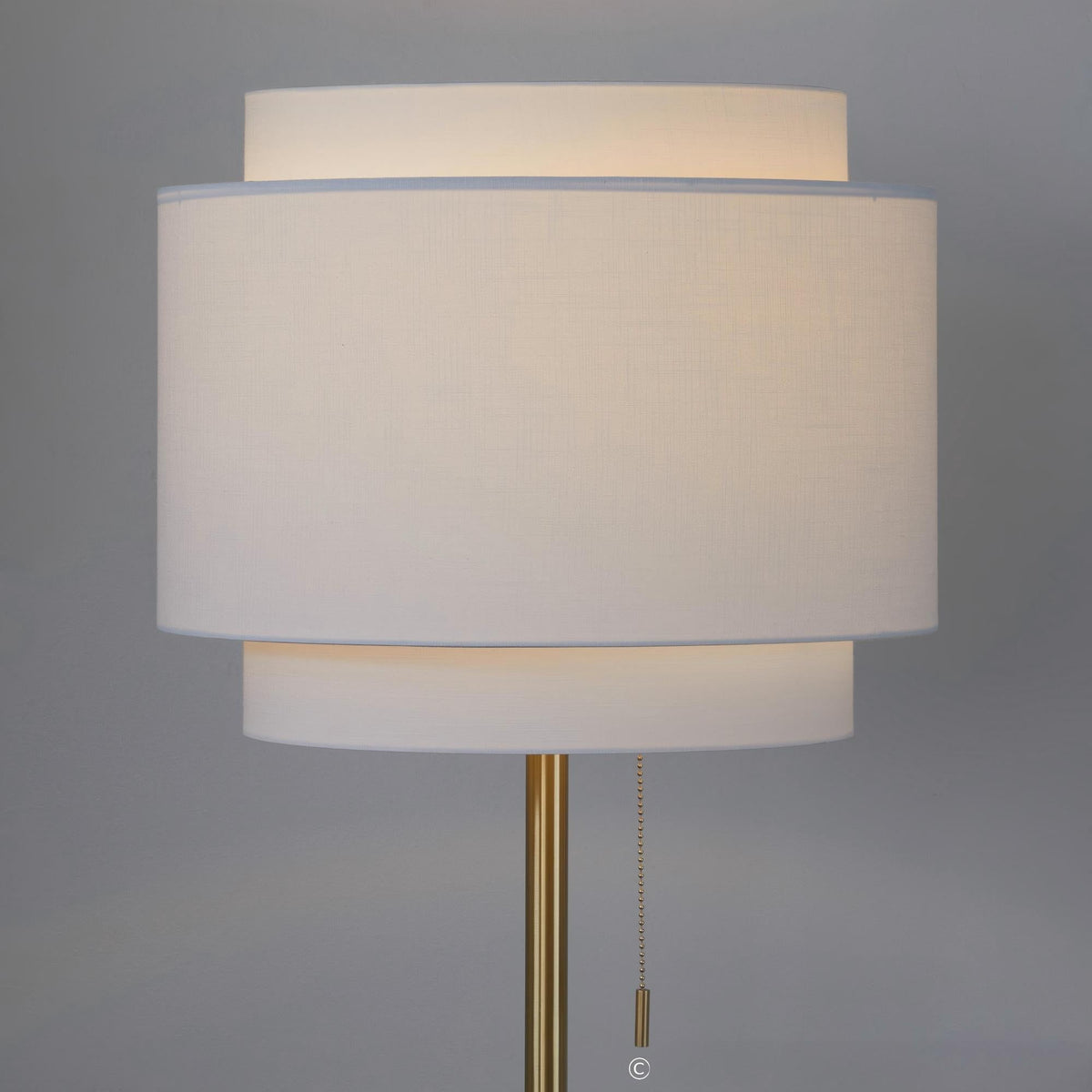 Tier 64" Contemporary Metal Floor Lamp - Sonkuki