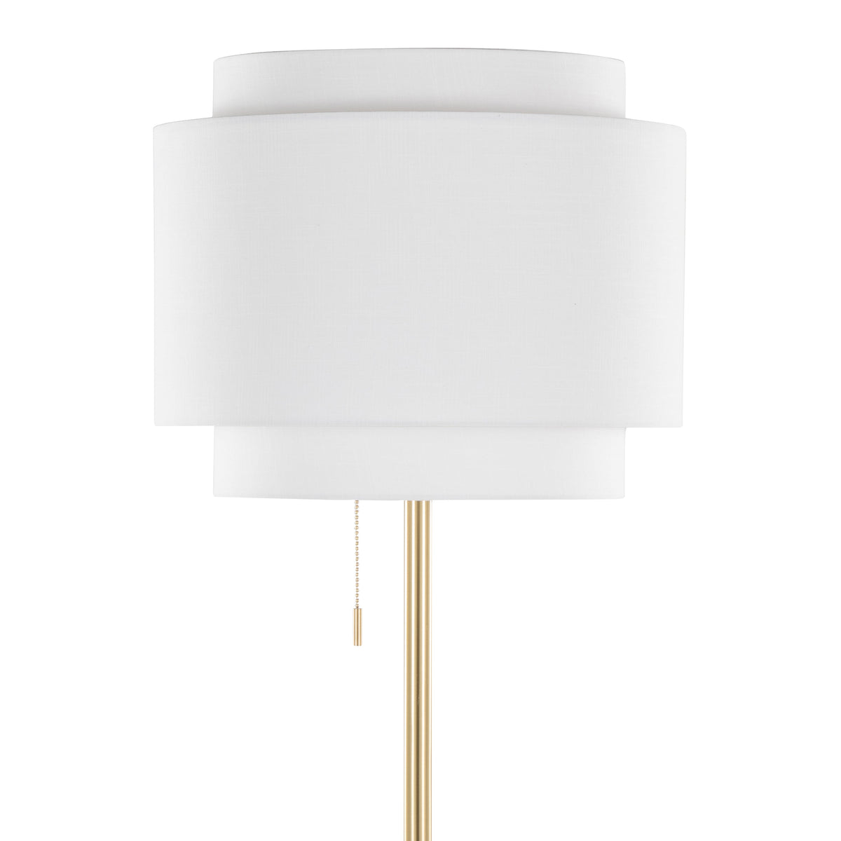 Tier 64" Contemporary Metal Floor Lamp - Sonkuki