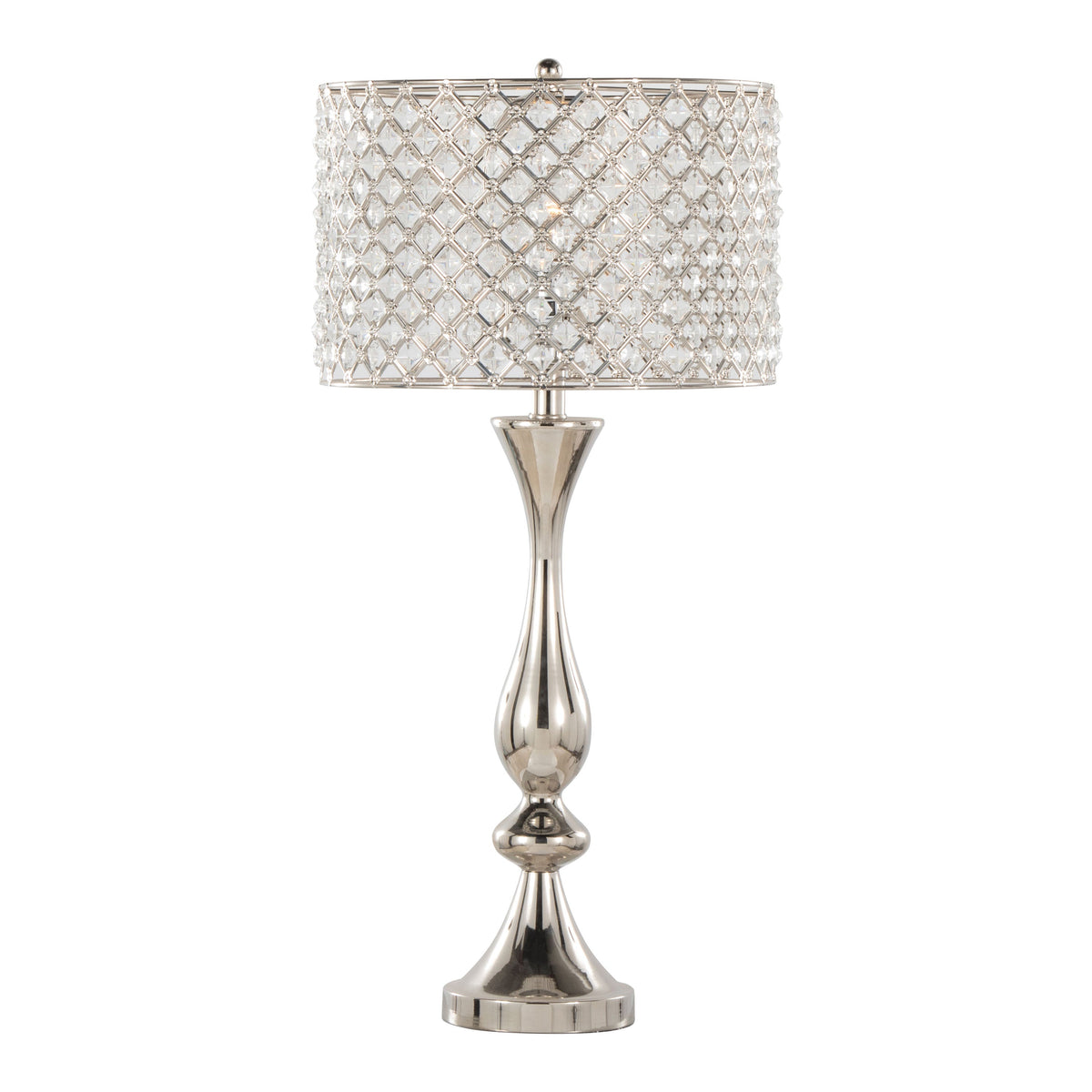 Topaz 27" Contemporary Metal Table Lamp - Sonkuki