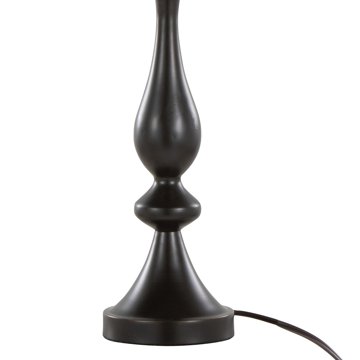 Topaz 27" Contemporary Metal Table Lamp - Sonkuki