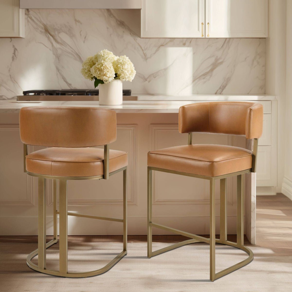 Upholstered Counter Stool - Sonkuki