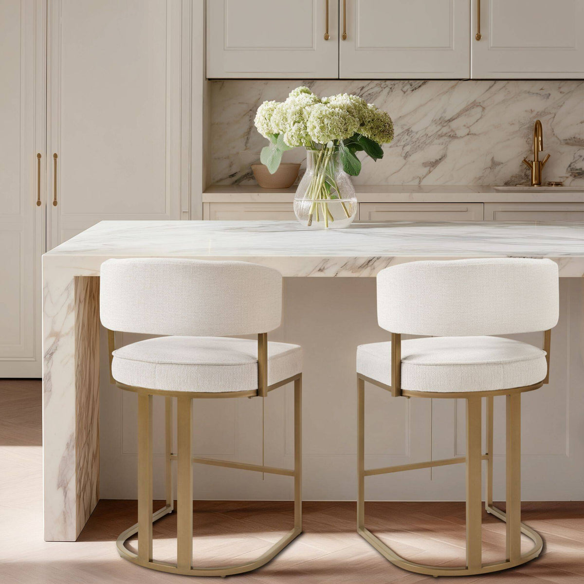 Upholstered Counter Stool - Sonkuki