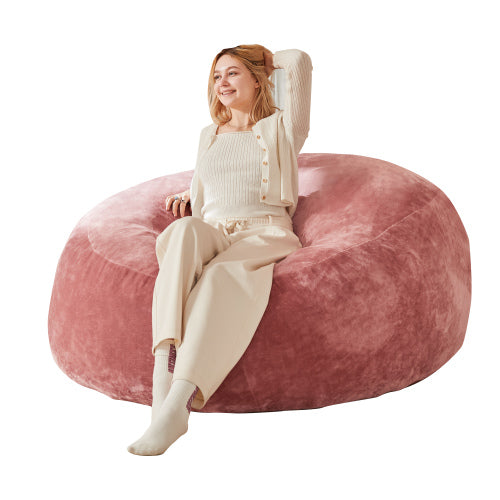 Bean Bag Chair, Memory Foam Filling, Adult and Teen Soft Sofa with Flannel Cover for Living Room, Bedroom, College Dorm