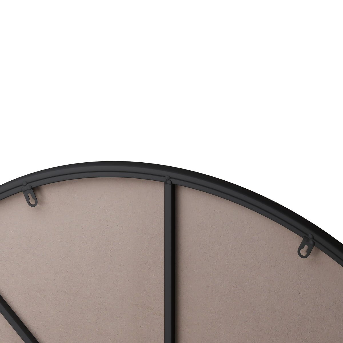 Wall Mirror Circular Metal Framed Round Vanity Mirror - Sonkuki