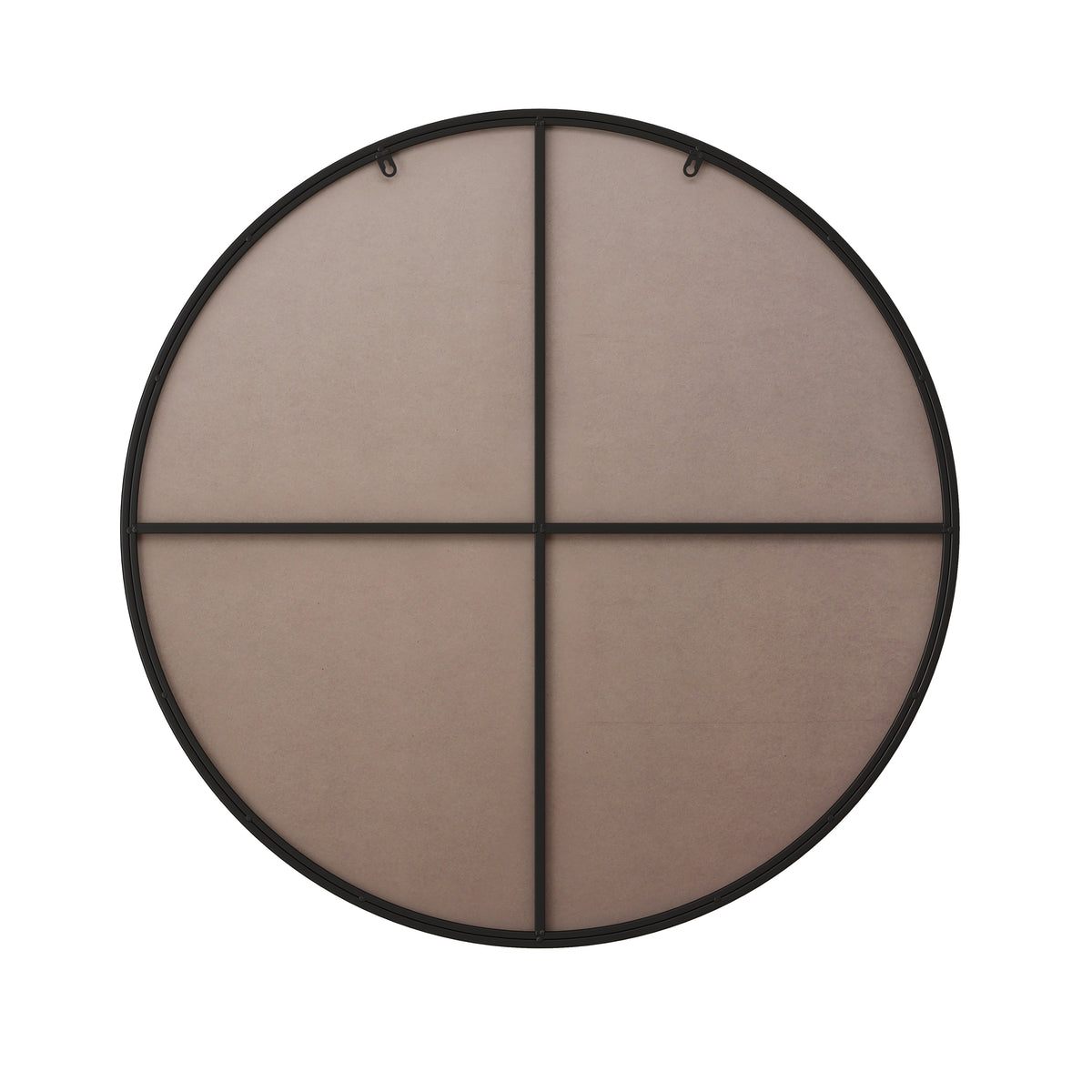 Wall Mirror Circular Metal Framed Round Vanity Mirror - Sonkuki