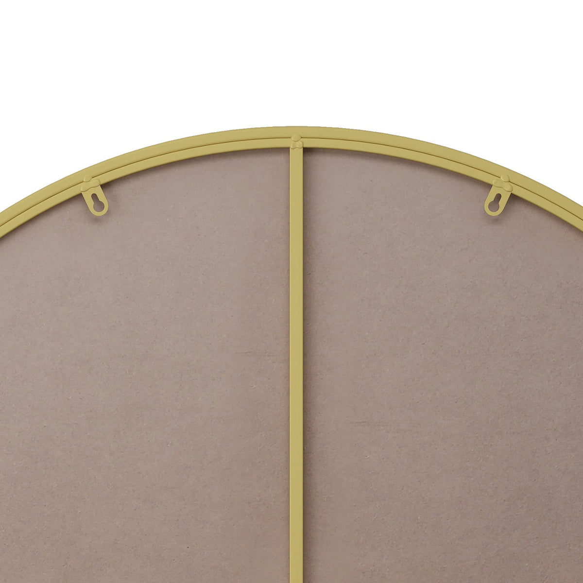 Wall Mirror Circular Metal Framed Round Vanity Mirror - Sonkuki