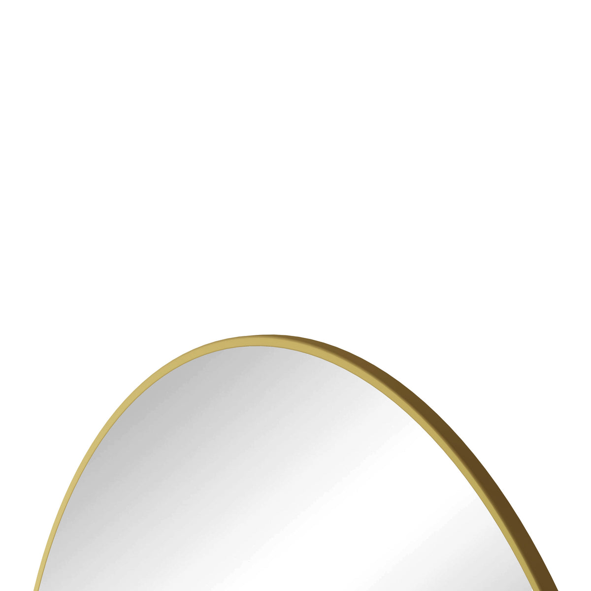 Wall Mirror Circular Metal Framed Round Vanity Mirror - Sonkuki