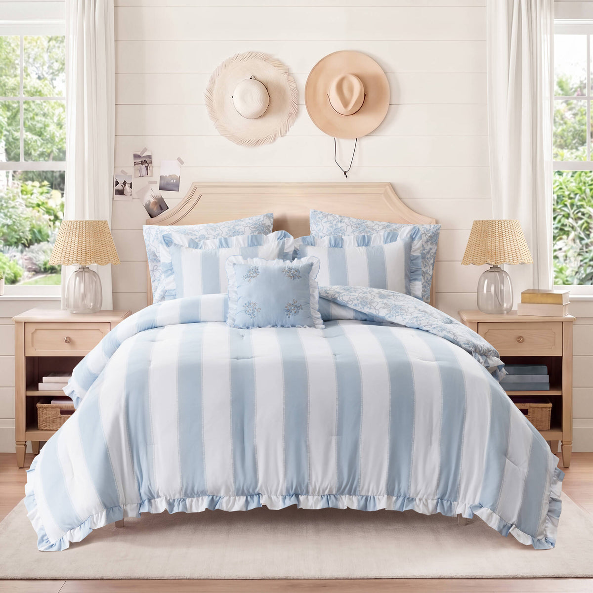 Wide Stripe Comforter Set - product image 4