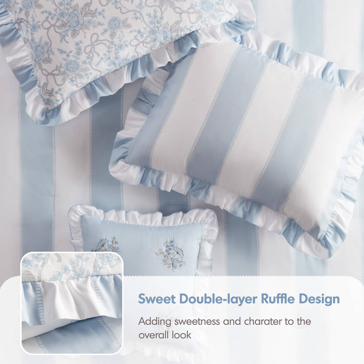 Wide Stripe Comforter Set - product image 61