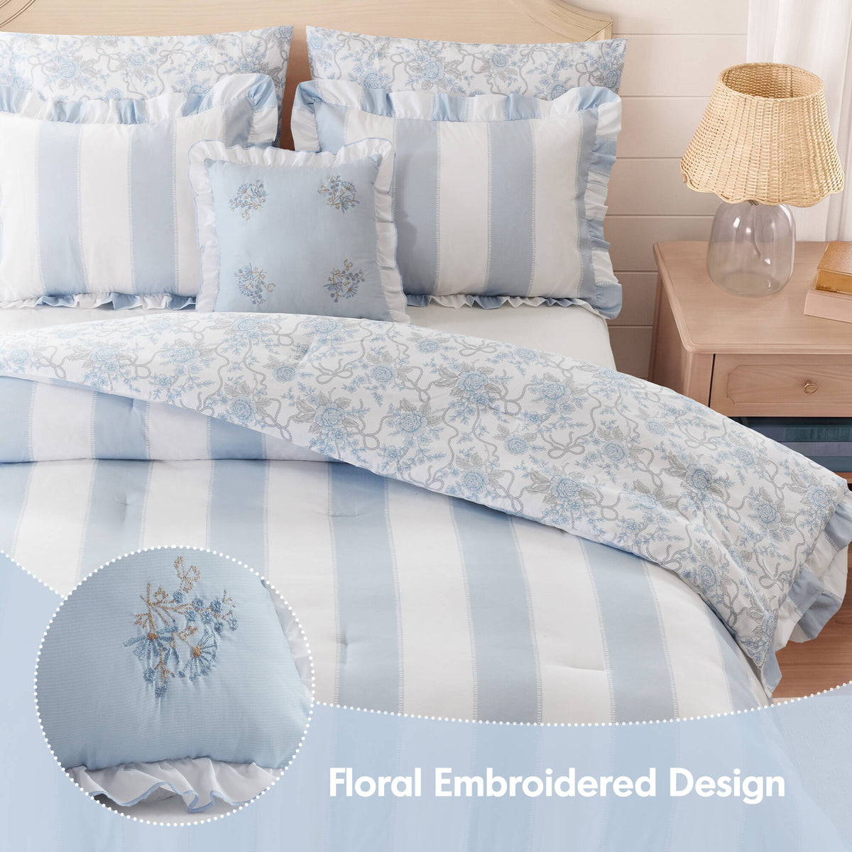 Wide Stripe Comforter Set - product image 62