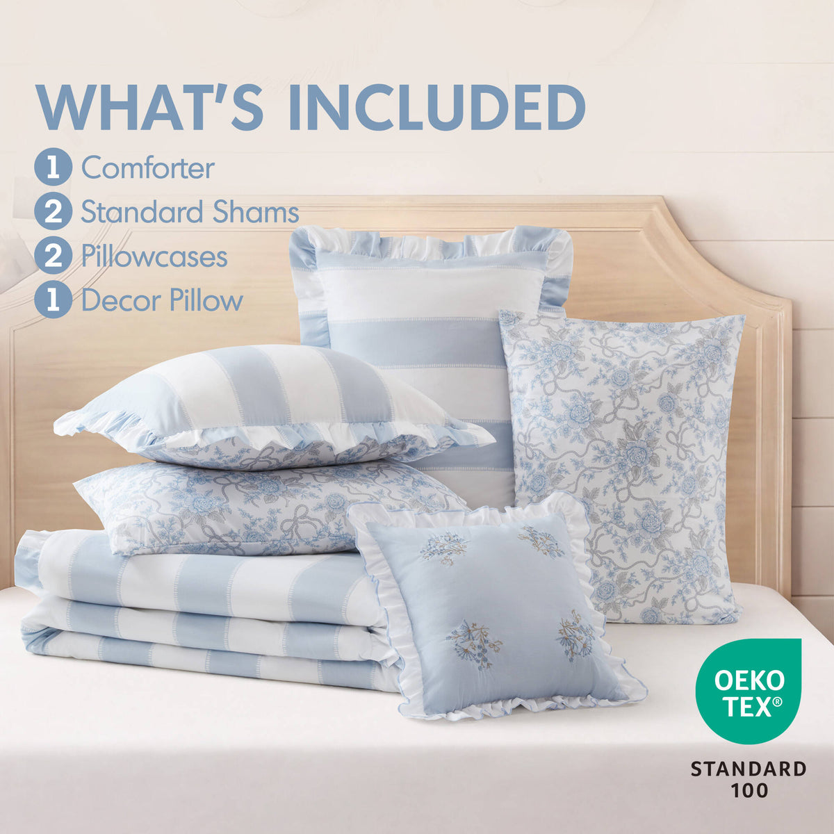 Wide Stripe Comforter Set - product image 63