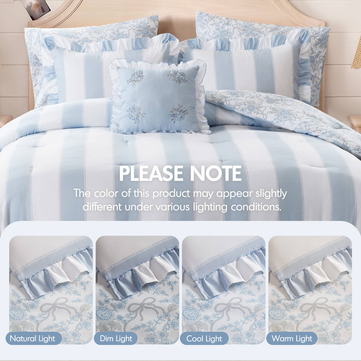 Wide Stripe Comforter Set - product image 65