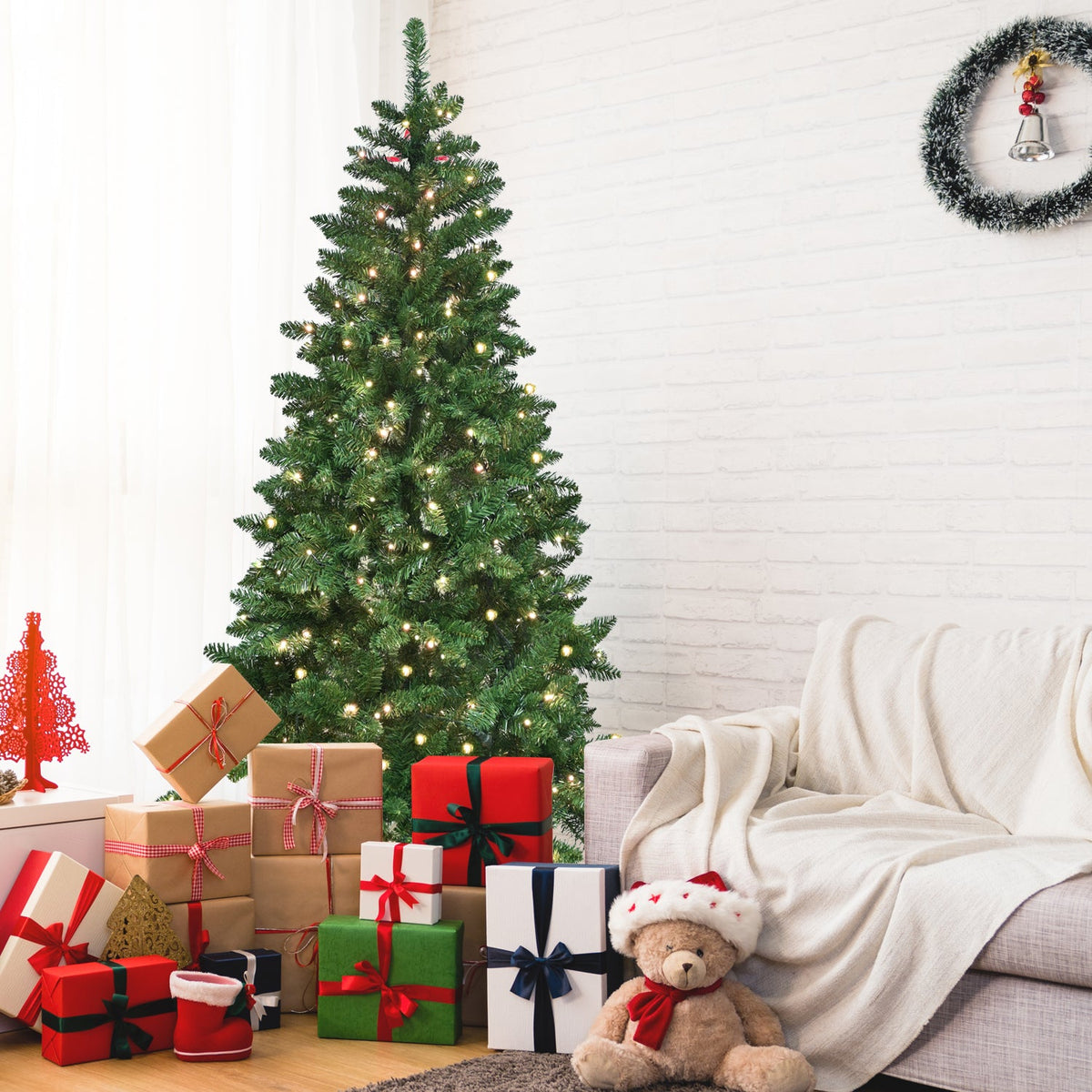 WiFi-Controlled PVC Christmas Tree - Sonkuki