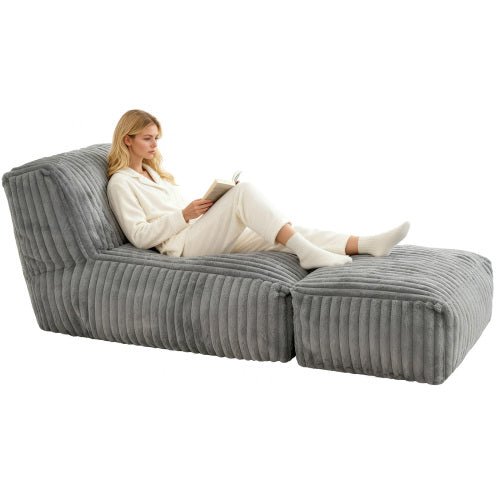 ZDFK-QIANHUI Modular Floor Chaise Lounge - Convertible Sofa Bed for Multi-Scene Relaxation - Sonkuki